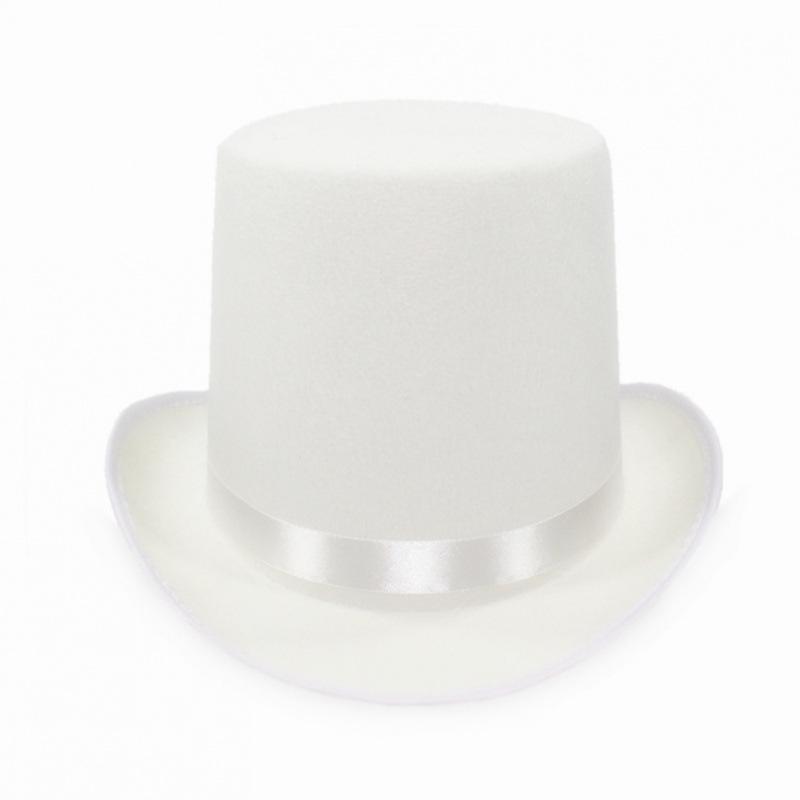Elegant Green & Black Top Hat with Gold Powder for Adults & Kids, Unisex Magician & Jazz Style.