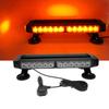 10inch Yellow Double Side Traffic Advisor Strobe Flash Light Bar Emergency Light Universal (13 Flashing Modes)