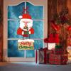5pcs Exquisite Christmas Door Frame Decoration Cartoon Reusable Door Hanging Creative Multi-purpose Door Pendant Balcony