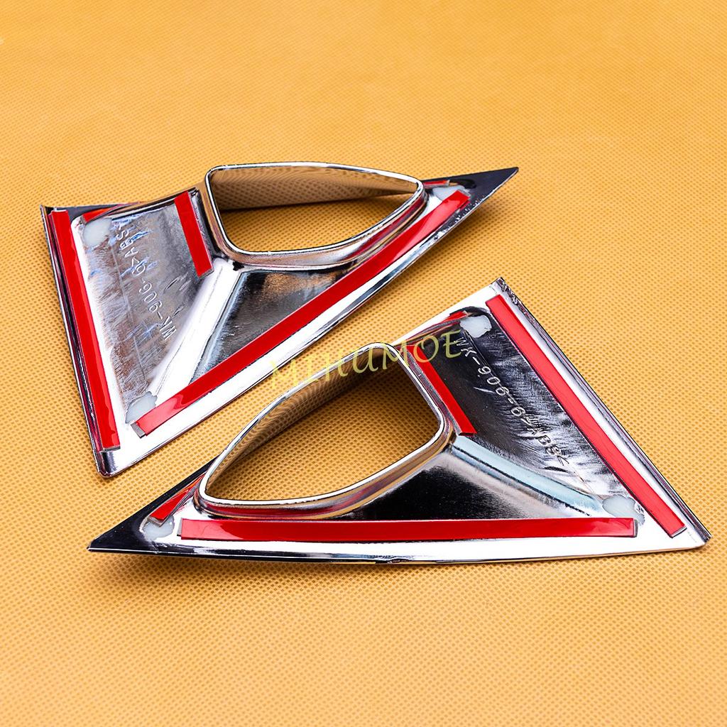 Chrome Front Fog Light Lamp Cover Trim For Nissan Rogue X-Trail T33  2022