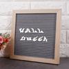 2 Sheet Halloween Letters for Felts Letter Board Changeable Plastic Message Board