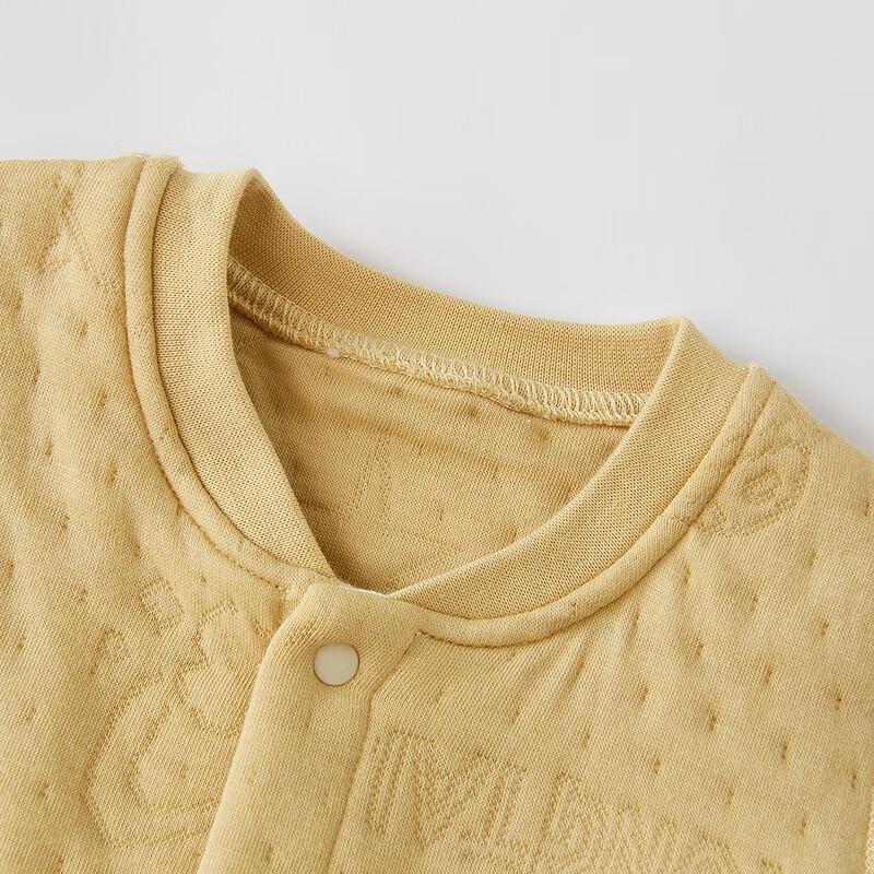 Tongtai Baby Jacquard Pure Cotton Thermal Underwear Set