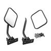 Side View Mirrors Door Off Mirror Rectangular Mirrors 4x4 Off-road Mirror