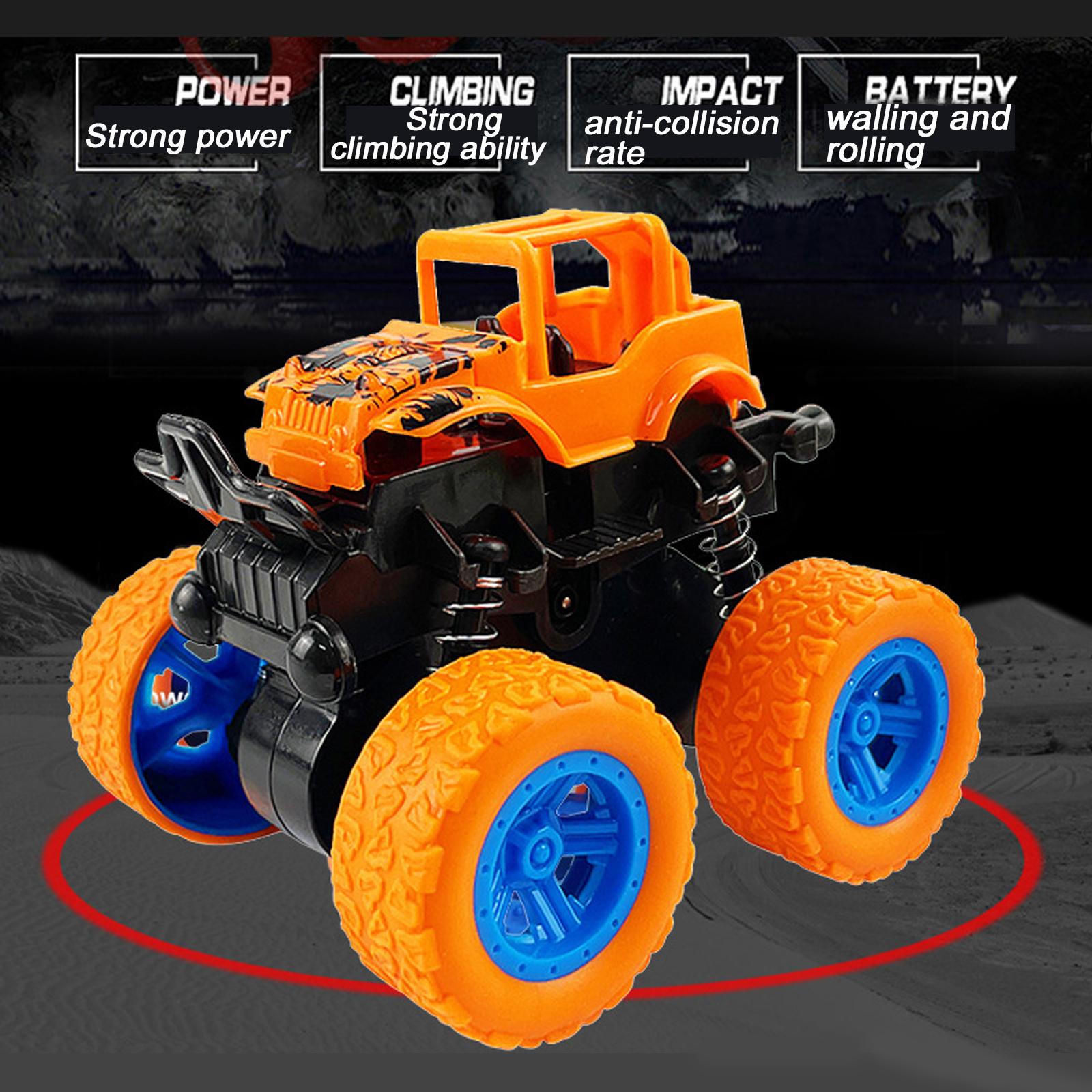 Игрушечный автомобиль Мини-инерционный внедорожник фиолетовый — фото 3