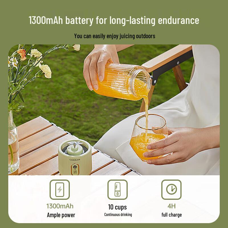 LocknLock P58 Portable Wireless Electric Juicer