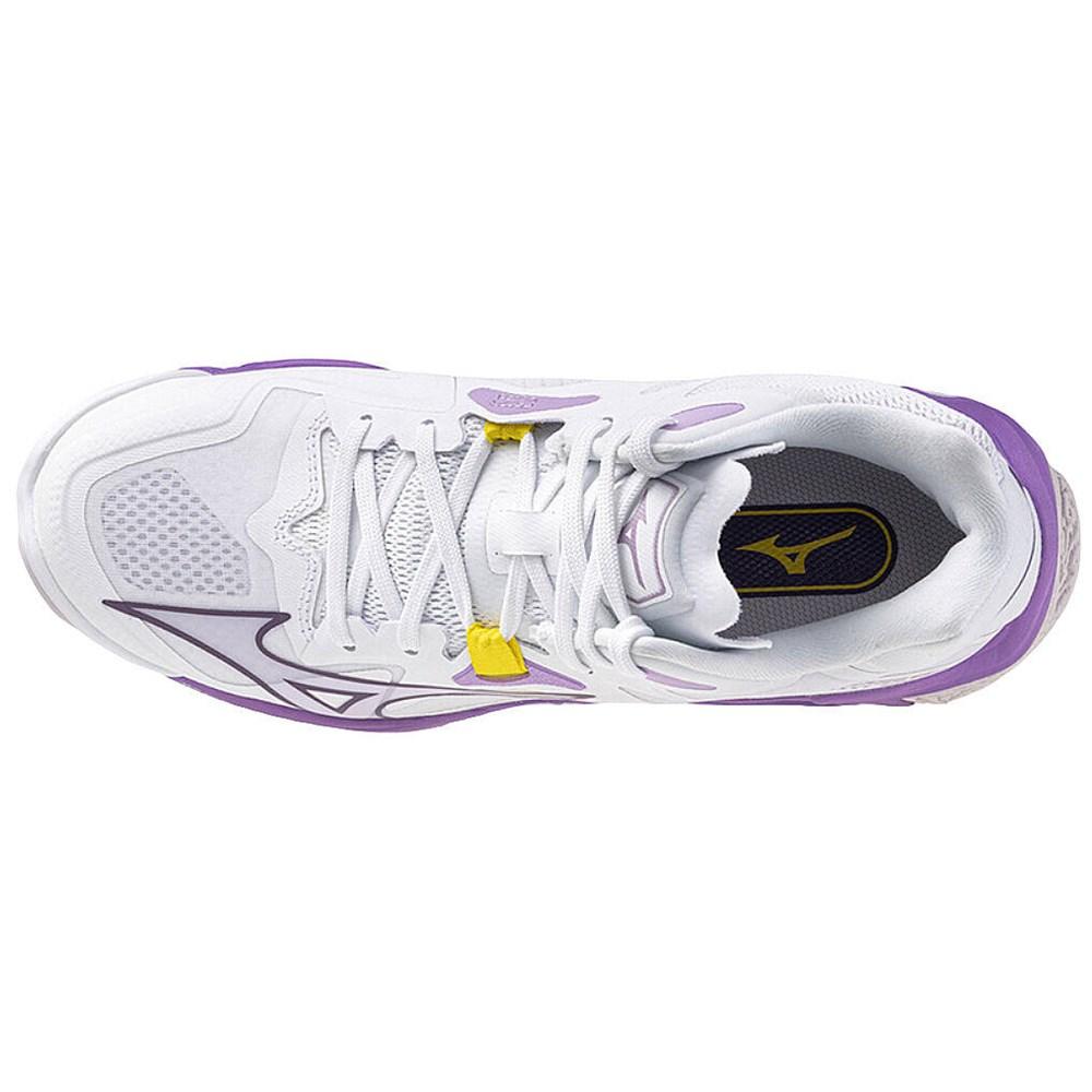 Sportschuhe Mizuno Weiß Wave Lightning Z8 MID
