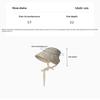 Breathable Striped Linen Sun Bonnet With Adjustable Chin Tie Uv Protection For Beach Vacation Outdoor Use