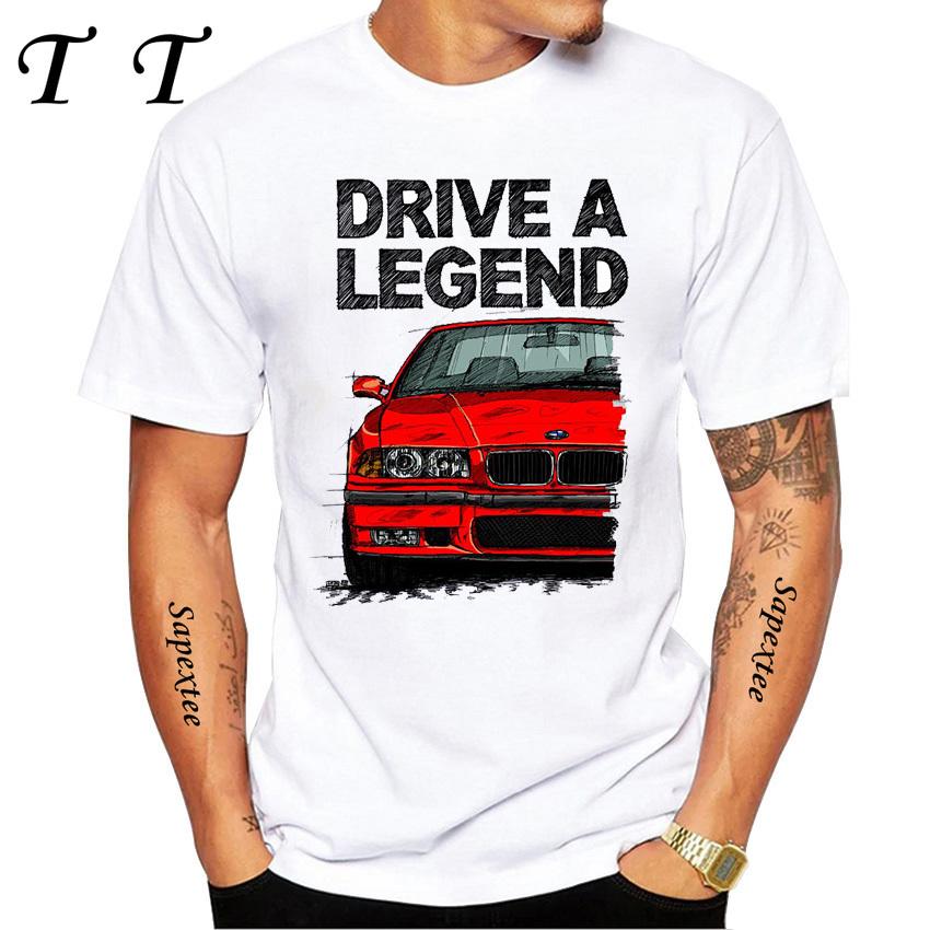 Retro Turbo Classic E36 E28 Evolution Car Fan T-Shirt Men Short Sleeve Hip Hop Boy Casual Tops Retro Legend E30 Car Design Tees
