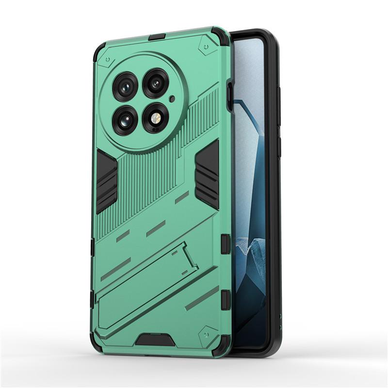 For OnePlus 13 Case For OnePlus 13R 12R 11R 11 12 13 5G Cover Punk Armor Shockproof Hard Rubber Bracket Bumper For OnePlus 13