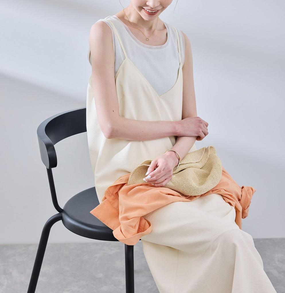 ROPE PICNIC Sherbet Camisole Dress Protection Heat Shirosub Women's (UV & Shielding), GDE15400, (11)