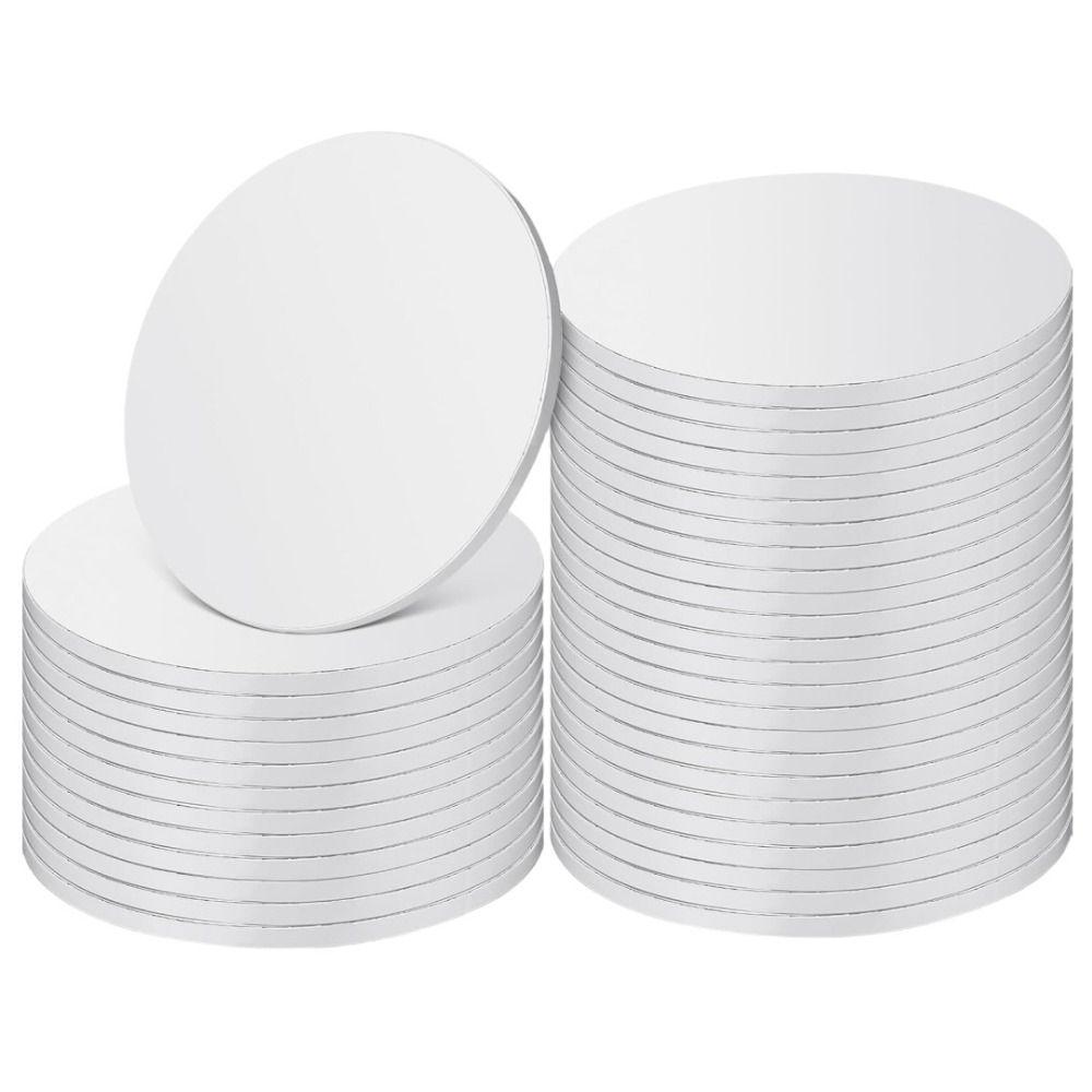 Round Cake Board Base Disposable Cake Board Easy To Use Baking Cake Base Birthday Cake