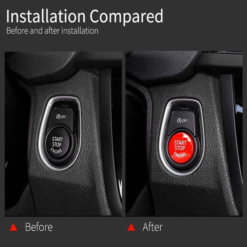 For BMW F G Sites Car Engine Start Stop Button Replace Cover Switch F20 F21 F22 F23 F30 F34 F10 F18 F12 F07 F01 F02 F48 F25 F26