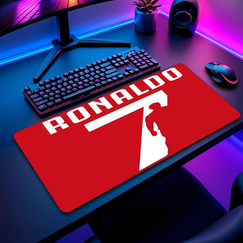 Tappetino per Mouse con Motivo Calcio Cristiano Ronaldo Non?Tappetino Mouse da Gioco Antiscivolo con Base in Gomma per Scrivania Ufficio Casa