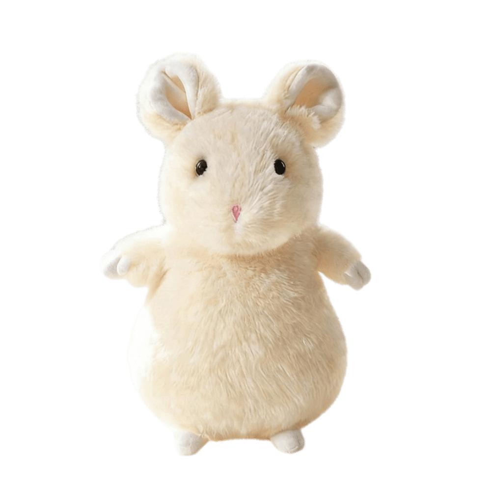 Kawaii Knuffelig Zacht Fancy Rat Cartoon Dier Pluizig Gevuld Huisdier Rat Pluche Mini Grijs Wit Bruin 18cm Muis Hanger Kerstcadeau