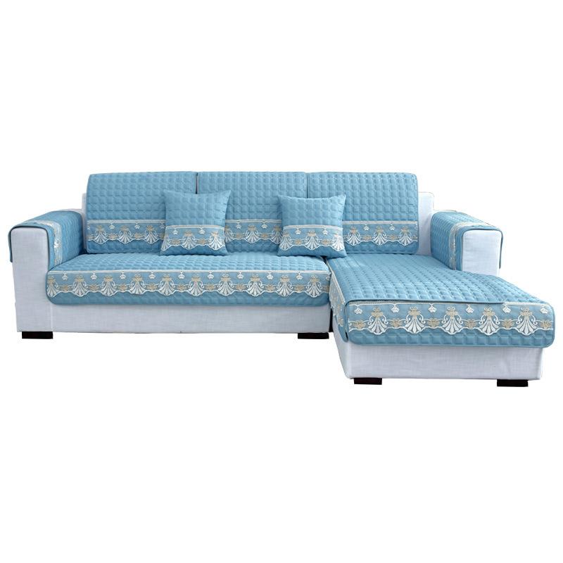 Sofa Cushion Is Universal In All Seasons, Modern Simple Fabric Non-Slip Seat Cushion, Living Room Sofa Cover, Full Cover Of Towel