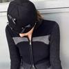 Unisex Skull Hat for Outdoor Activity Hat with Bowknot Hat Pullover Unisex Hat Ribbon Skull Caps 2000s