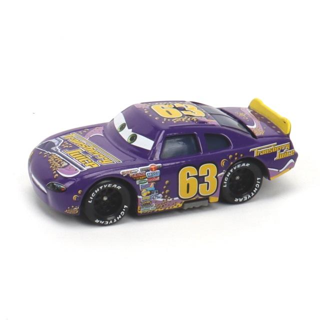 Cars Toy Christmas McQueen ROUTE 66 McQueen Chick Hicks Racing Car 1:55 Diecast Alloy Car Model Boy's Christmas Gift