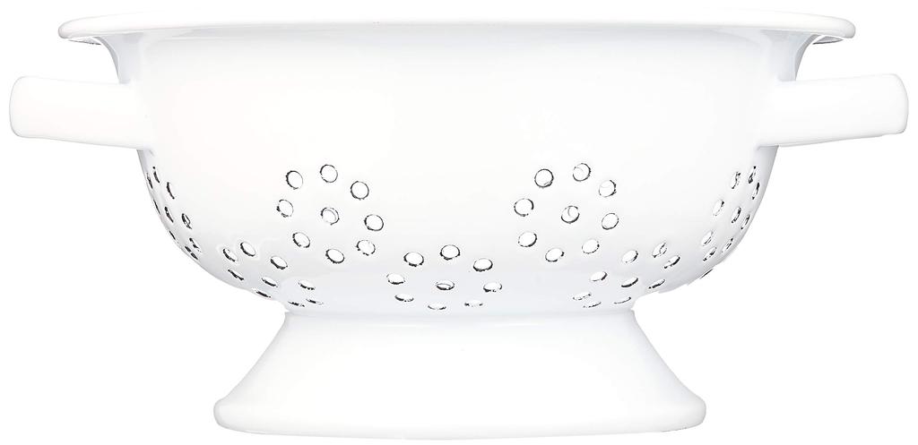 PL Enameled Draining Bowl Colander S White 525WS