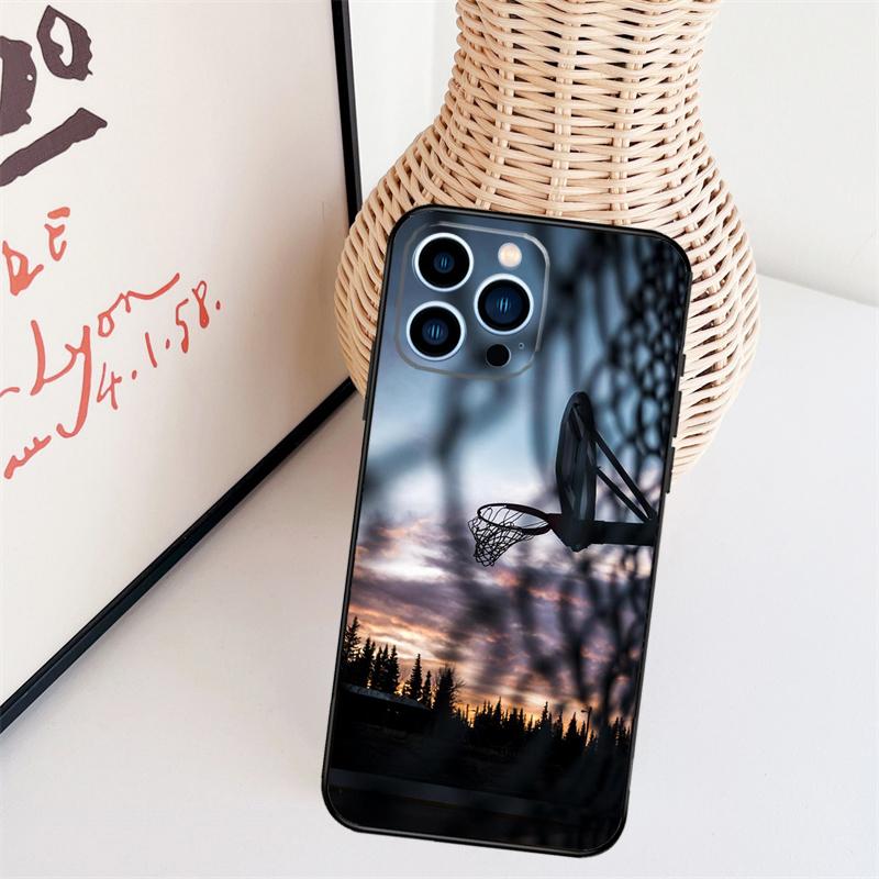 Basketball Handyhülle Für iPhone 17 Pro Max 16 15 11 12 13 14 Pro Max mini 15 16 Plus 16e 17 Air Cover
