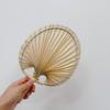 Portable Hand-woven Palm-Leaf Fan Lightweight Summer Cooling Fan  Wedding Decoration