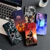 Phone Cover for Samsung Galaxy S22 S21 S20 FE Ultra Plus A07 A17 A15 A16 A25 A57 A37 Case Comics Attack on titan levi Eren