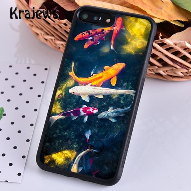 KOI CARP FISH For iPhone 17 Air 16 Phone Case Cover 15 14 plus 12 13 pro max coque Shell Fundas