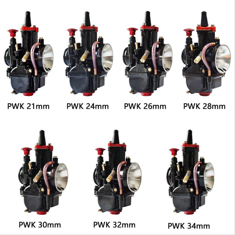 PWK Black Carburetor 21-34MM for Motorcycle, Racing Car, ATV Modifications