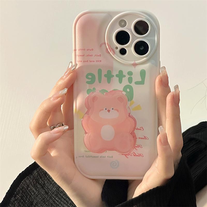 Zhitai Air Cushion Protective Cover for iPhone 12/13/15 Pro, Women’s Vivo Bracket Case