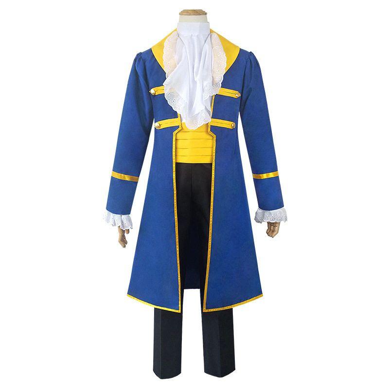 

Sweet Beauty and the Beast Prince Cosplay Costume Stage Outfit Performance Costume Halloween Cosplay Costume Picture Color S