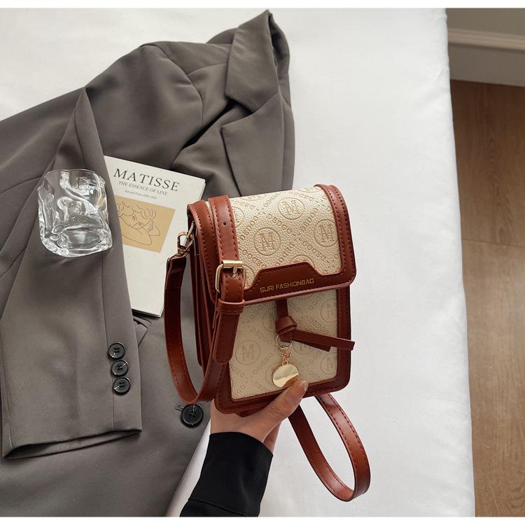 Fashion mini square bag women's new high-end versatile shoulder messenger bag mobile phone bag