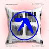 DJ A-Aphex T-Twin Kissenbezüge Cartoon Sofa Dekoratives Zuhause Beidseitig bedruckt Kurzer Plüsch Niedlicher Kissenbezug