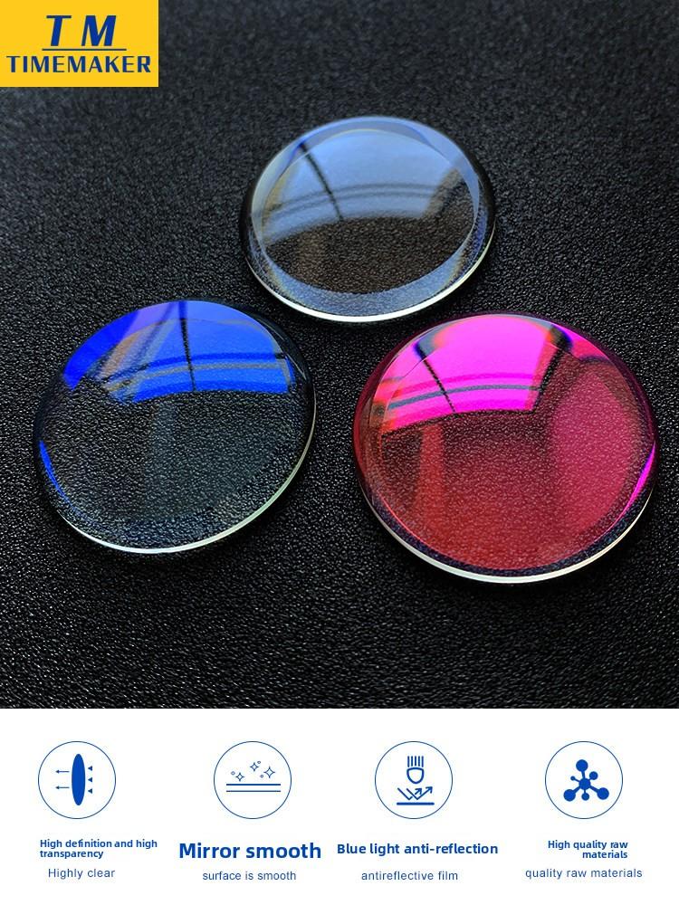 Nuovo Vetro per Orologio CRYSTAL PASTS PER SEIKO 6105-8110 6105-8000 6119-7173 7017-8000 6119-8140 320W10GN Specchio a doppia perla vetro minerale co