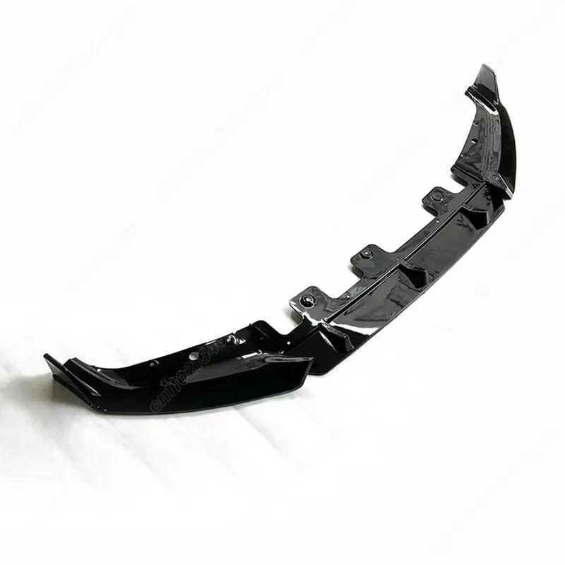 For BMW X1 U11 U12 2023 2024 M Sport Front Bumper Spoiler Lip Car Lower Splitter Blade Protector Plate Body Kit Car Accessories