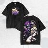 Science Fiction Adventure Anima Murder Drones TShirt Unisex Women Vintage Washed Cotton Summer Tee Harajuku Fashion Oversized Tops