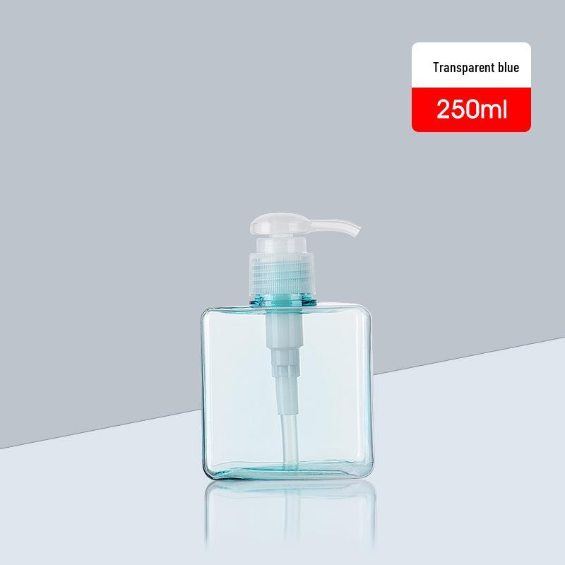 Travel Refill Pump Bottles for Lotion, Shower Gel, Shampoo, and Hand Sanitizer - Square Design, Empty and In Stock