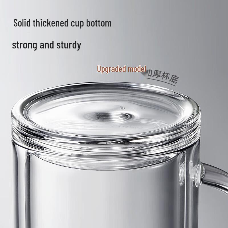 Fuguang Double-Layer High Borosilicate Glass Cup with Tea Infuser