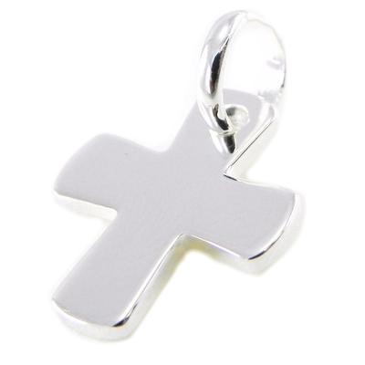 [B8298] - Silver 'Cross' Pendant