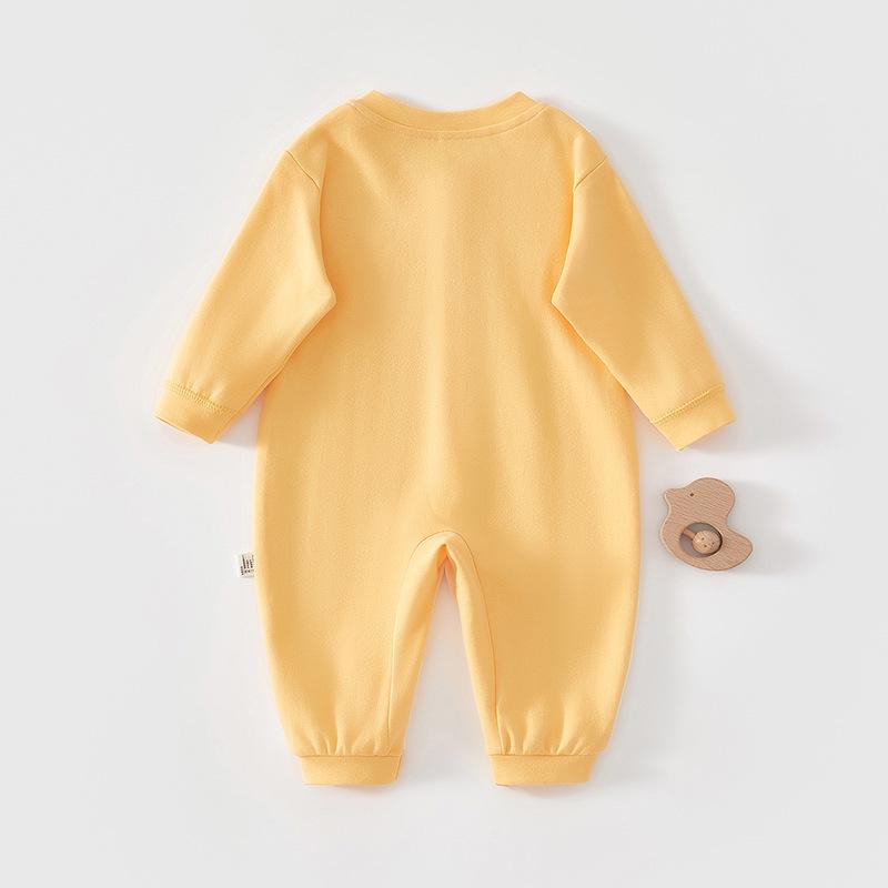 Super Cute Pure Cotton Baby Romper - Spring/Autumn Unisex Crawling & Sleepwear