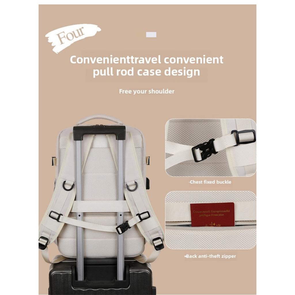 Batoh s velkou kapacitou s nezávislou přihrádkou na boty a oddělením suchého od mokrého Batoh pro cestování na krátké vzdálenosti, Studentský batoh na počítač