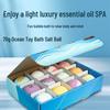 Marine-Themed Plush Toy Bath Bomb Gift Set - 12x70g Bath Salt Balls