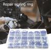 270pcs/set 18 Sizes HNBR O Rings Air Conditioning Compressor Refrigerant Seal Rings Auto Maintenance Accessories