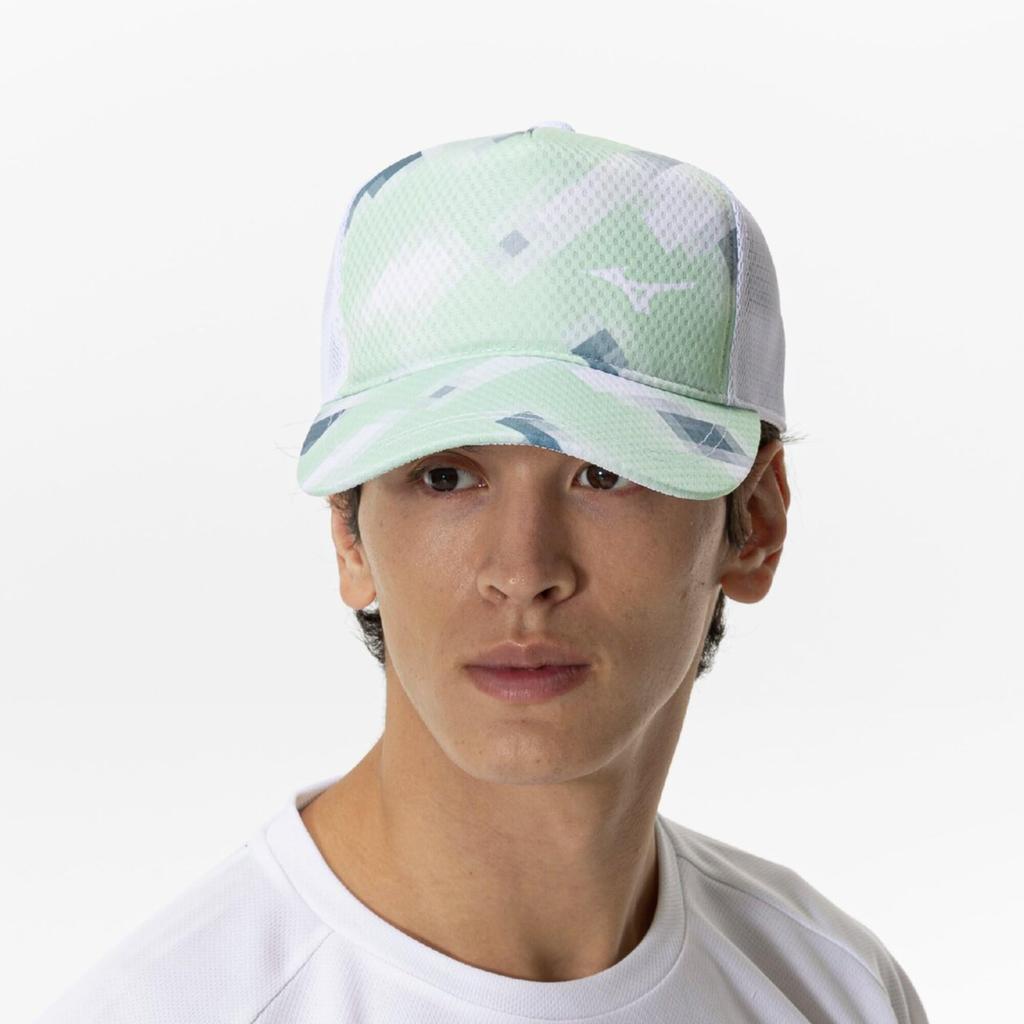 Czapka tenisowa Club Activities Hat Unisex 62JWC001 Szaro-niebieski [Mizuno]