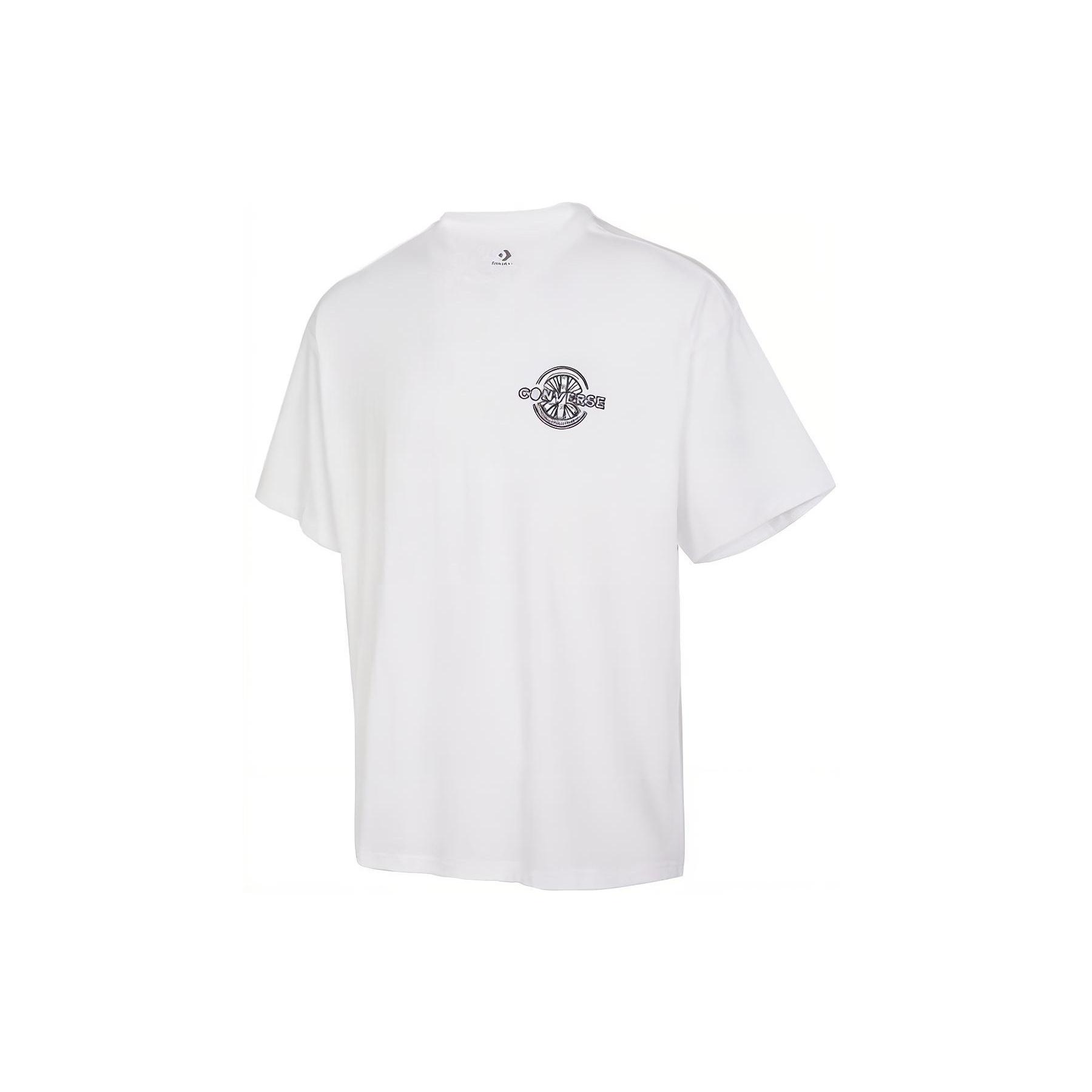 Converse Biking World Tee Asia Sizing White Men s 10025241-A02 XL