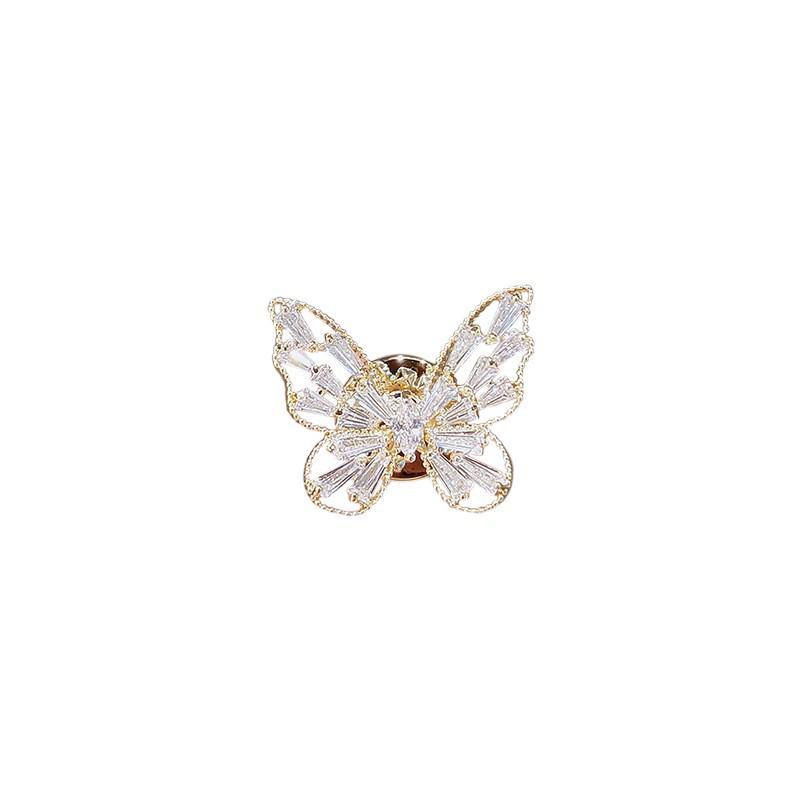 Butterfly Brooch & Scarf Clip Duo