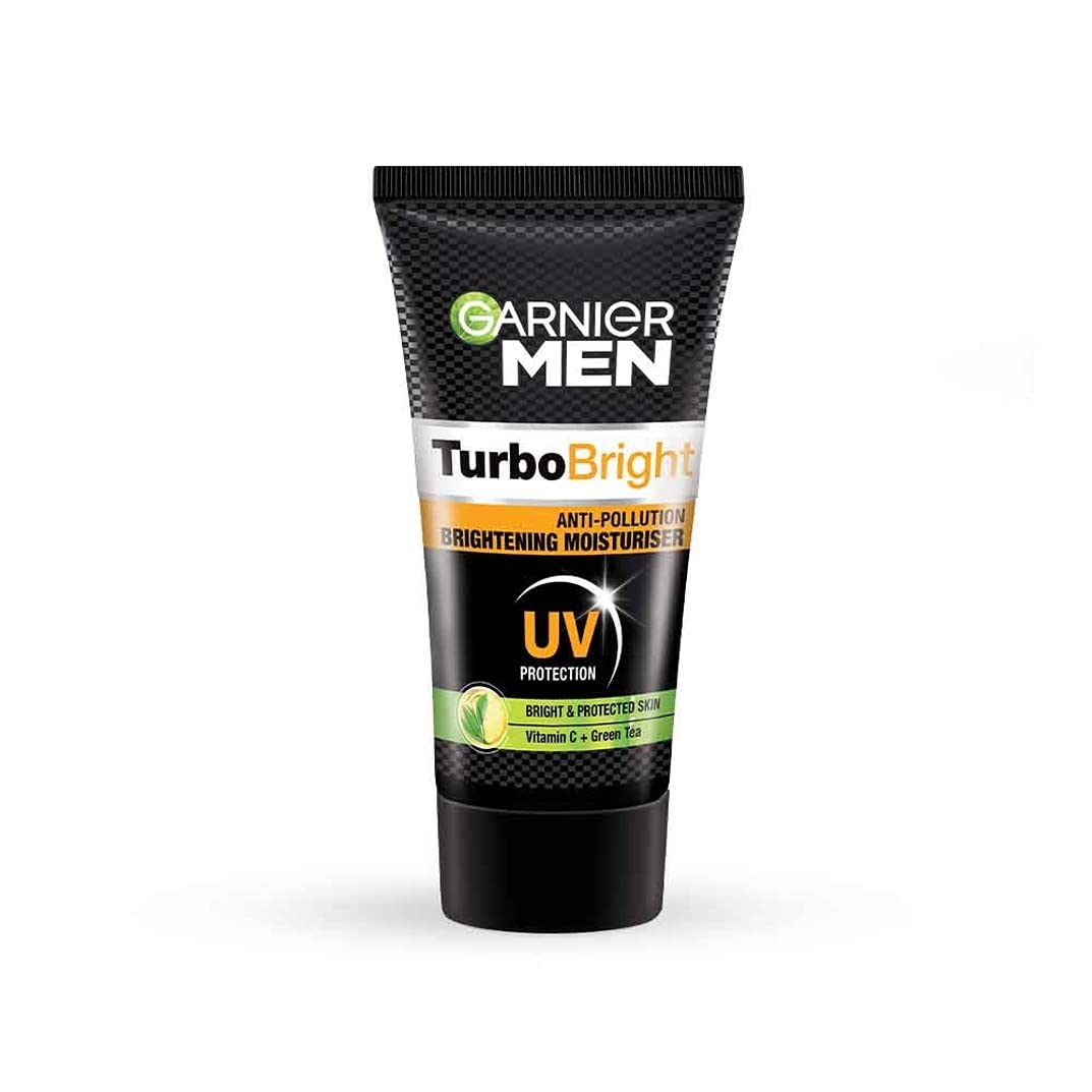 Garnier Мужской, Жидкий увлажняющий крем, Осветляющий и Защищающий от загрязнений, Турбобрайт, 40 г