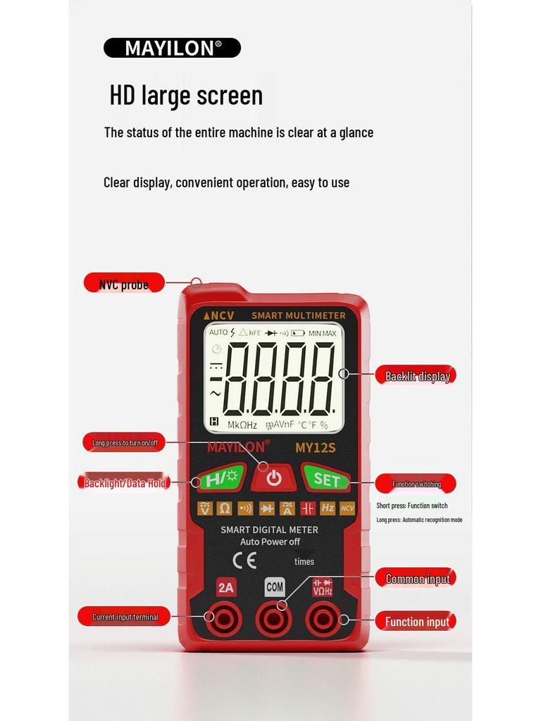 Complete Electrician Tool Kit with Multimeter for Students & Home Repair