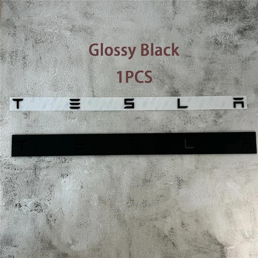Car Sticker Tesla For Tesla Model 3/S/X/Y  Logo Emblem Badge | Rear Trunk Tailgate Sticker Decal | Auto Exterior Accessories