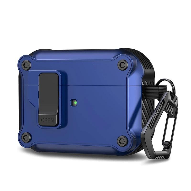 Case for AirPods Pro 3 with Carabiner Lock Design with Cleaner Kit for AirPods Pro 3 Full Body Protective Case for AirPods Pro 3