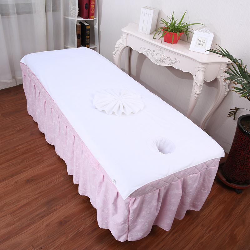Large Absorbent Bedding Towel with Hole for Massage Therapy Bed