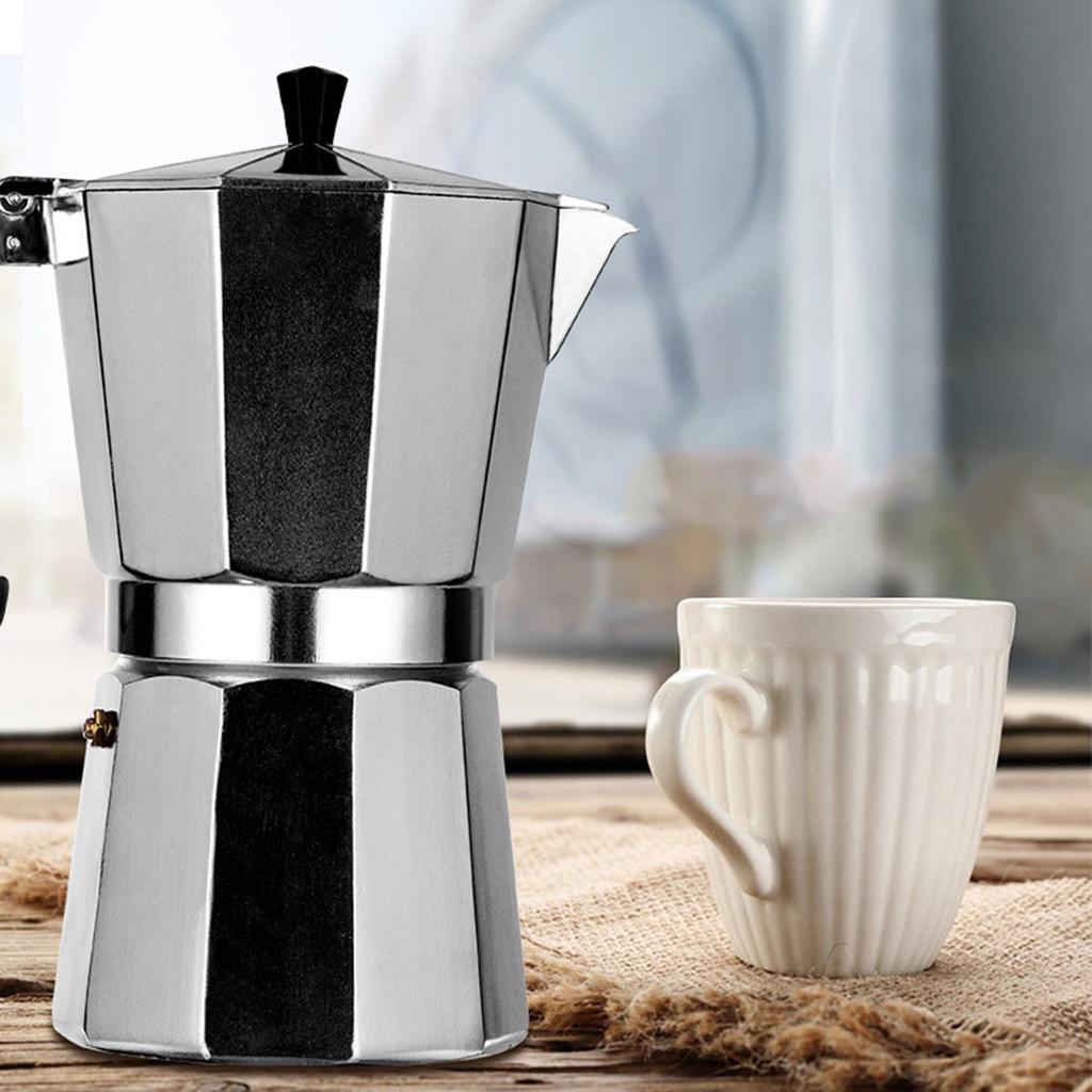 UUAA Caffettiera in alluminio Mocha 